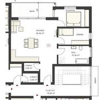 Zentrale und Exklusive 2,5 Zimmer Wohnung - Denkingen