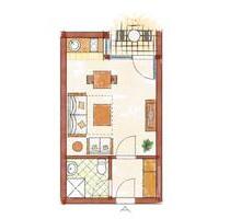 Super praktische 1 Zimmer Wohnung Stadtweiher Kempten - Kempten (Allgäu)