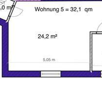 1,5 Zimmer Wohnung - 270,00&nbsp;EUR Kaltmiete, ca.&nbsp; 32,10&nbsp;m&sup2; in Neustadt (Dosse) (PLZ: 16845)