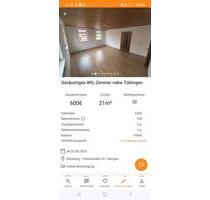 geräumiges WG Zimmer nahe Tübingen