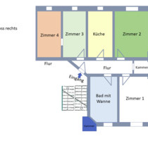 Renovierte Wohnung zentral zu vermieten! - Görlitz