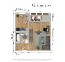 Charmante 1-Raumwohnung mit Balkon ab dem 01.01.2026 zu vermieten - Köthen (Anhalt)