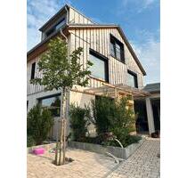 Architekten DHH - moderner Alpenhausstil - Alpenblick - Moosach