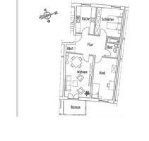 3 Zimmerwohnung - 1.050,00 EUR Kaltmiete, ca.  77,37 m² in Norderstedt (PLZ: 22846)