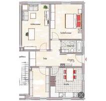 Moderne 3Z, 69qm Wohnung mit eigenem Eingang im Bungalow Flair - Altena