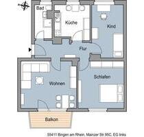 Wir sanieren hier für Sie! Schöne 3-Zimmer-Citywohnung - Bingen am Rhein