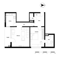 Modernisierte 2-Zimmerwohnung in Ludwigshafen-Süd zu vermieten - Ludwigshafen am Rhein Parkinsel