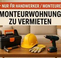 Wohnung zu vermieten in Leverkusen nur für Handwerker Monteure