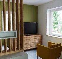 Möbliertes 1-Zimmer-Apartment für Pendler bzw. Monteure geeignet - Drei Gleichen