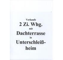 2 Zi., Dachterrassen Whg., Küche, Bad, TG, sofort frei - Unterschleißheim