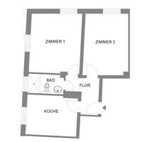 2 Zimmer Wohnung 58qm - 672,00 EUR Kaltmiete, ca.  58,00 m² in Braunschweig (PLZ: 38106) Nordstadt
