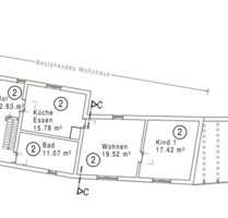 Tolle, geräumige 3 Zimmerwohnung in Bad Neustadt a.d.Saale - Bad Neustadt an der Saale