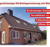 Große 3,5 Zi- DG Wohnung in ZFH in IZ - Gepflegt,ruhig,modern, mit Fußbodenheizung und Wärmepumpe - Itzehoe