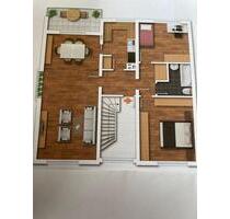 Schöne 3-Zimmer Wohnung, 85 qm mit EBK u. Garten, Garage. - Bayreuth Altstadt