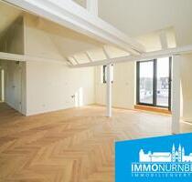 Außergewöhnliche Altbauwohnung mit Dachterrasse und Weitblick - Nürnberg Erlenstegen