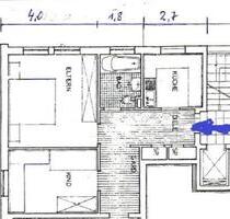 Neuss, Paloma, 2 Zi. KDB, kein Balkon, nähe Lukaskrankenhs