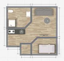 Schöne Single-Wohnung in LingenBaccum - Lingen (Ems) Gauerbach