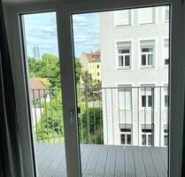 Möblierte 1-Zi-Whg in zentraler Lage mit Balkon - Neuwertig - Nürnberg Gleißhammer