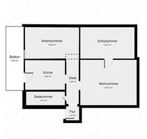 75 qm Altbauwohnung - 795,00 EUR Kaltmiete, ca.  75,00 m² in Wuppertal (PLZ: 42109) Gemarkung Elberfeld