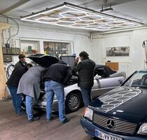 Arbeitsfläche Fahrzeugaufbereitung Beulendoktor - Miesbach
