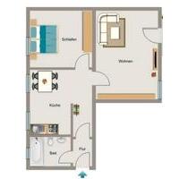 2 Zimmer-Wohnung in Essen Kupferdreh