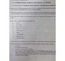 Wohnung 3 Zimmer Küche Bad. ca.75qm mit WBS 3.Personen - Mannheim Käfertal