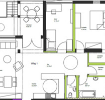 Schöne 3,5 Zimmerwohnung in Albstadt mit Terasse