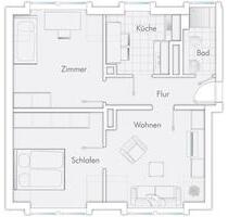 3 Zimmer-Wohnung in ruhiger Lage - Lübeck Sankt Lorenz Nord