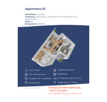 Erstbezug: 2-Zimmer-Wohnung in Schäftlarn, nahe S-Bahn (AP01)