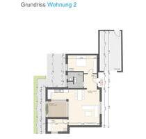 helle 2,5 Zi KüBad - Wohnung inkl. Terrasse in Worms-Horchheim