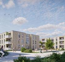 Neubau - moderne barrierearm geplante Wohnung mit sonniger Loggia - Husum