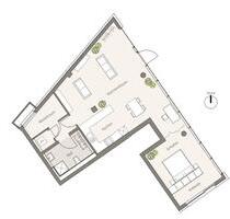 Erstbezug: Moderne 2,5-Zimmer Wohnung in Backnang zu vermieten