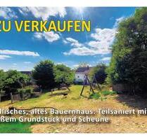 Bauernhaus ökol. teilsaniert mit großem Grundstück zu verkaufen - Reichshof