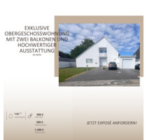 Exklusive Obergeschosswohnung mit zwei Balkonen und hochwertiger Ausstattung in Hinte