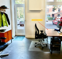 Schreibtisch in Bürogemeinschaft ab 01.12.25 zur Mietung frei - Hamburg Sternschanze