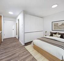 Neubau 2023 - Möbliertes 1 Zimmer-Apartment mit Balkon - Typ D1 - Stichstraße - Ab 6 Monaten - Stuttgart Stuttgart-Nord