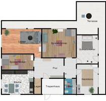 Moderne 5,5-Zimmer-Wohnung mit neuem Badezimmer Bad Säckingen