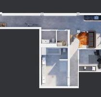 Helle 2-Zimmer-Wohnung mit Loft-Charakter in Erlangen – EBK, TG-S