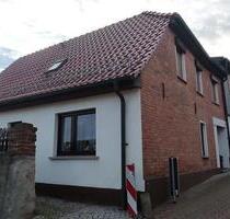 Reihenendhaus 2 Wohnungen große Garage Büro Werkstatt Veranda - Hettstedt