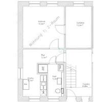2 Raum Wohnung mit Einbauküche - 360,00 EUR Kaltmiete, ca.  44,70 m² in Freiberg (PLZ: 09599)