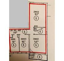 Zu vermieten: Möblierte 3-Zimmer-Wohnung in Offenbach - Offenbach am Main Bieberer Berg