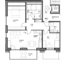 3-Zi.-Neubauwohnung mit Blick über den Ortskern - Wangerland