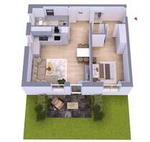Vermietung 2 Zimmer Neubau Wohnung in Hirschaid