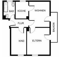 Demnächst frei! 3-Zimmer-Wohnung in Gelsenkirchen Hassel
