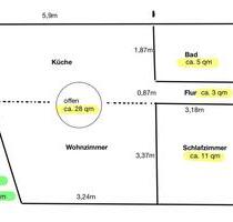 Wohnung 2 ZKB ab sofort verfügbar - Osthofen