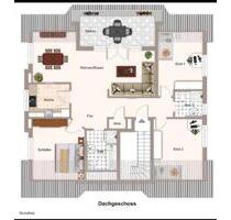 Dachgeschosswohnung 4-Zimmer, 2 Bäder - Zwingenberg