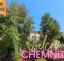 ++ großer Balkon mit Ausblick ins Grüne! - wunderschöne 3-Raum Wohnung mit Tageslichtbad ++ - Chemnitz Hilbersdorf