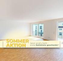 Komfortable 3-Zimmer-Neubauwohnung mit großem BALKON und EBK im Neubauquartier 