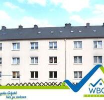 Licht trifft Stil-moderne 2-Raum Wohnung mit halboffener Küche und gemütlichem Speisezimmer. - Gelenau/Erzgebirge