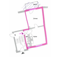 Wohnung Albertsraße Münster - für 3 Monate zu vermieten